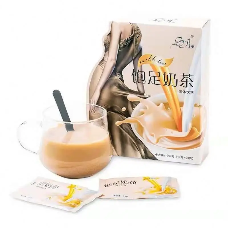 Weight loss Milk tea Dietary Fiber , slimming meal replacement powders