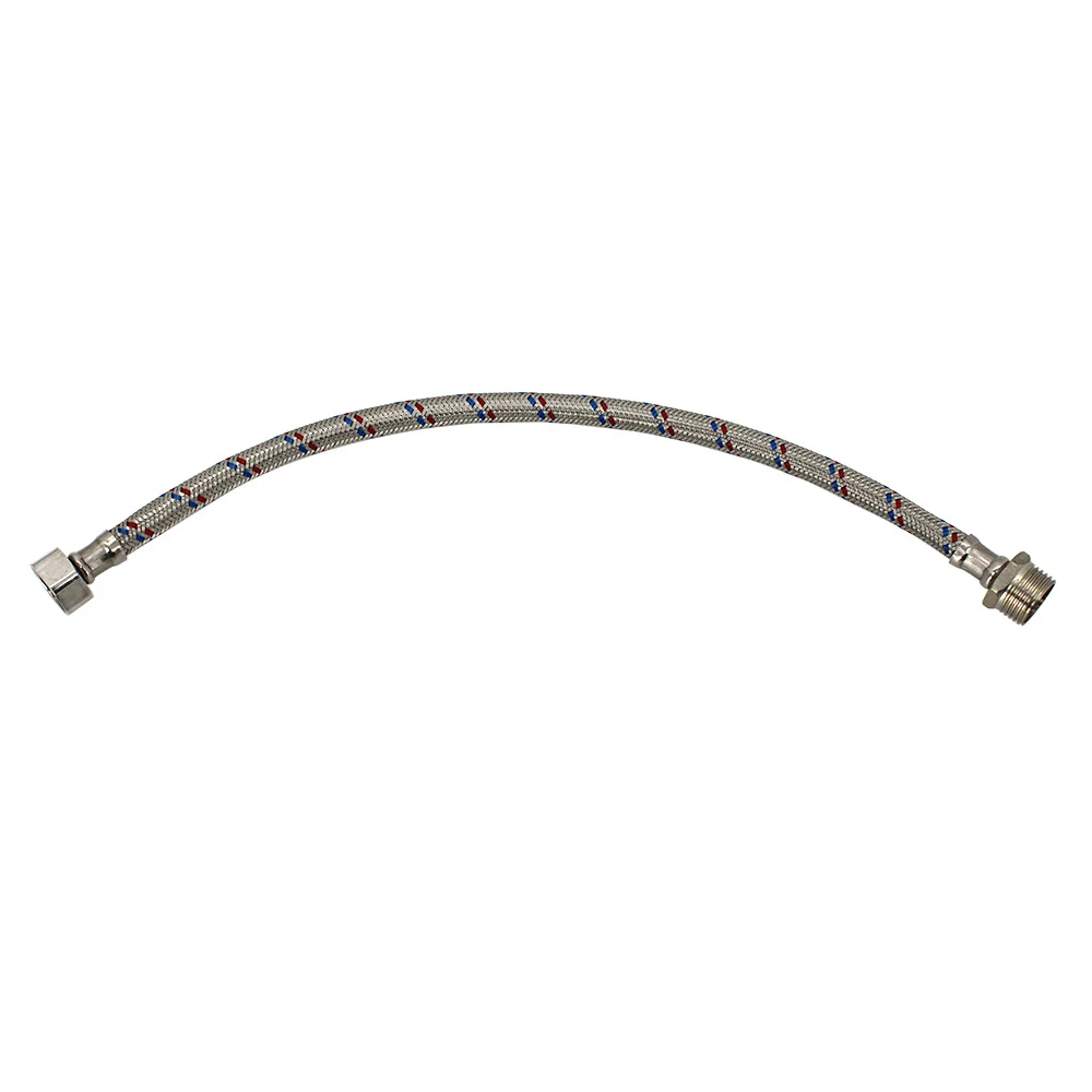 Factory supply attractive shower set bathroom steel wire braided plumbing hose