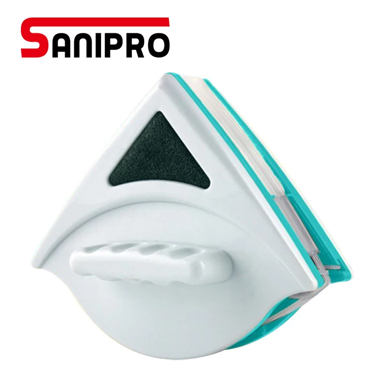 Sanipro Glass Double Side Adjustable Window Cleaning Magnetic Cleaner Household Cleaning Tool for Window Glass Cleaning