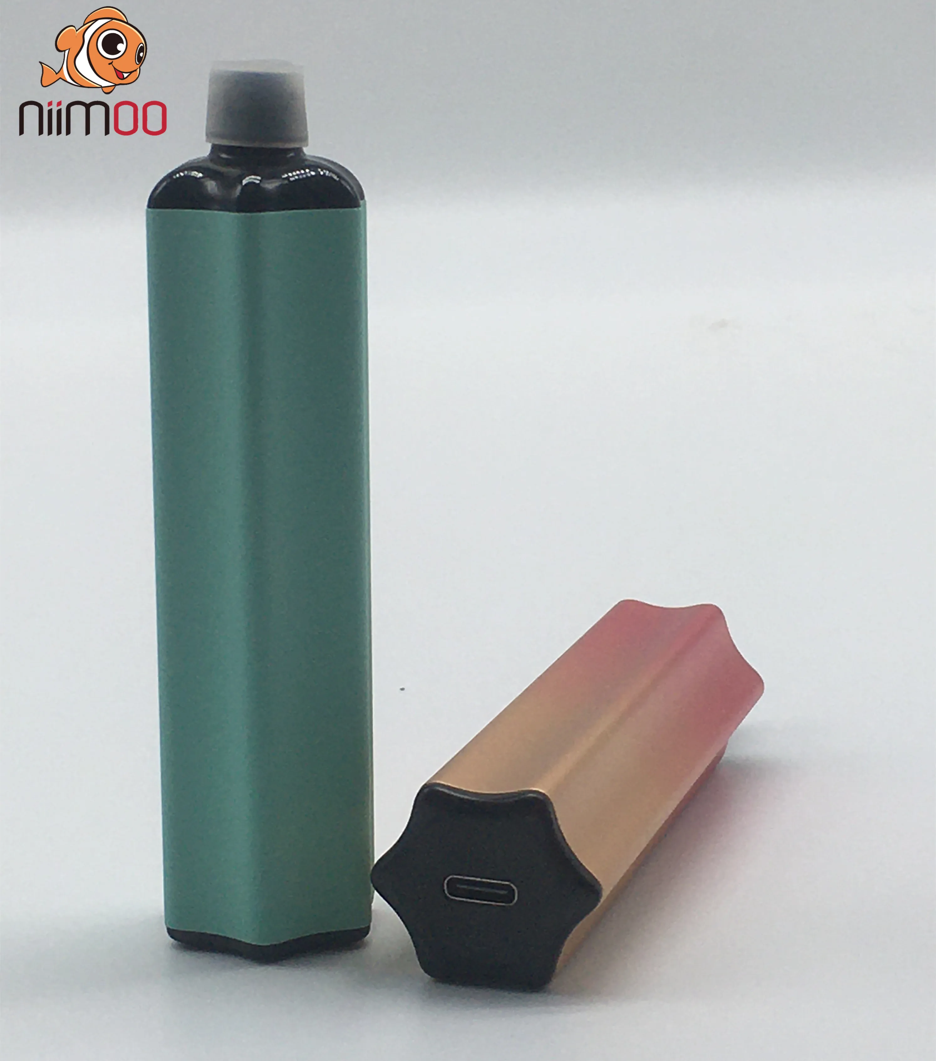 Niimoo 2021 best seller vaporizer gunpod oem odm evaporator pen hookah 3000 unique shape 8ml rechargeable Vaporizer