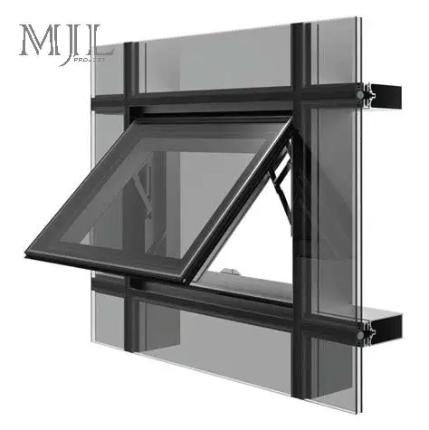 aluminum structural  glass curtain walls cladding aluminum extrusion curtain wall profile profiles wall panels