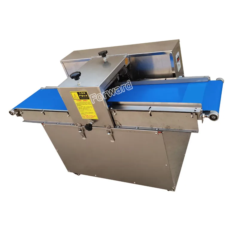 40CM width belt Flake pork meat cutting slicing machine/chicken Breast slice making machine/fresh beef jerky slicer