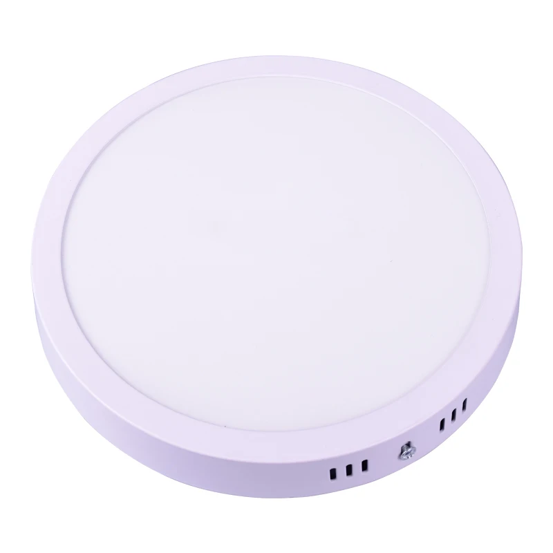 Indoor Lighting Home Office  6w 12w 18w 24w Ceiling Lamp Surface Mounted Round Led Panel Lights