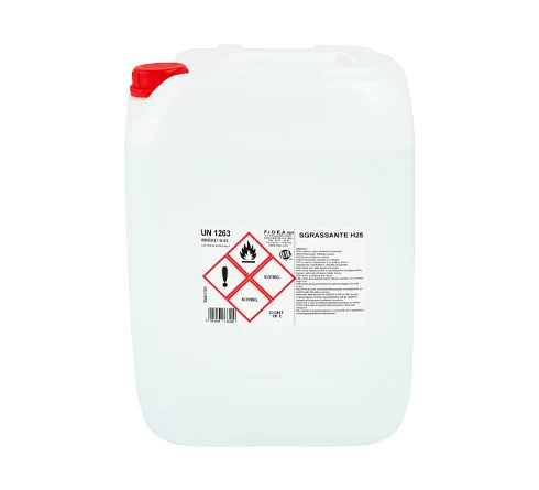 Quality Guaranteed Fidea Made In Italy 5 Lt Chemical Water-Based Degreaser H25 For Metals Degreasing