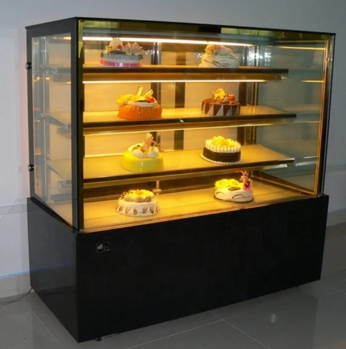 Bakery Refrigerator Showcase Superior quality refrigerated cake showcase display fridge pastries refrigerator