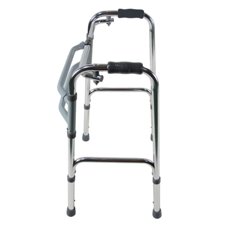 Medical Therapy Equipment Aluminium Alloy Disabled Four Foot Walkers For Elderly