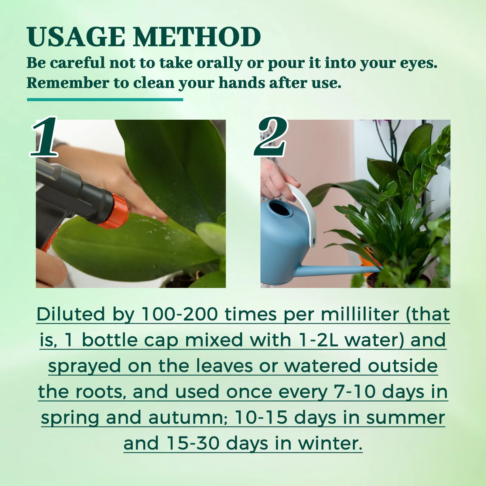 plant nutrient solution succulent fruit tree fertilizer orchid flower leaf fertilizer Hydroponic green plant pot liquid fertili