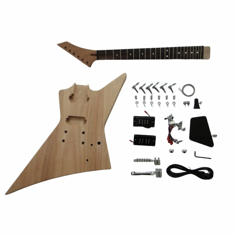 Afanti Set in Rosewood Fingerboard DIY Electric Guitar Kit
