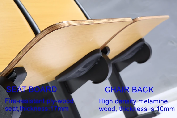 
SD-S-032 Folding Wooden University Chairs With Tablet Bench, University School Chairs And Tables School Chairs And Tables 