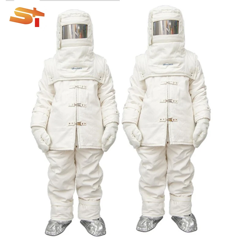 Dragon Car Show Man Working Track Set Layer Protection Simple Fire Insulation Safety Bristol Aluminium Fire Resistant Work Suit