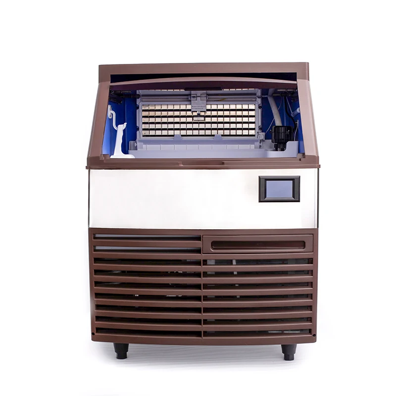 40kg day support customization stainless steel electric cube ice vending maker machine for retail