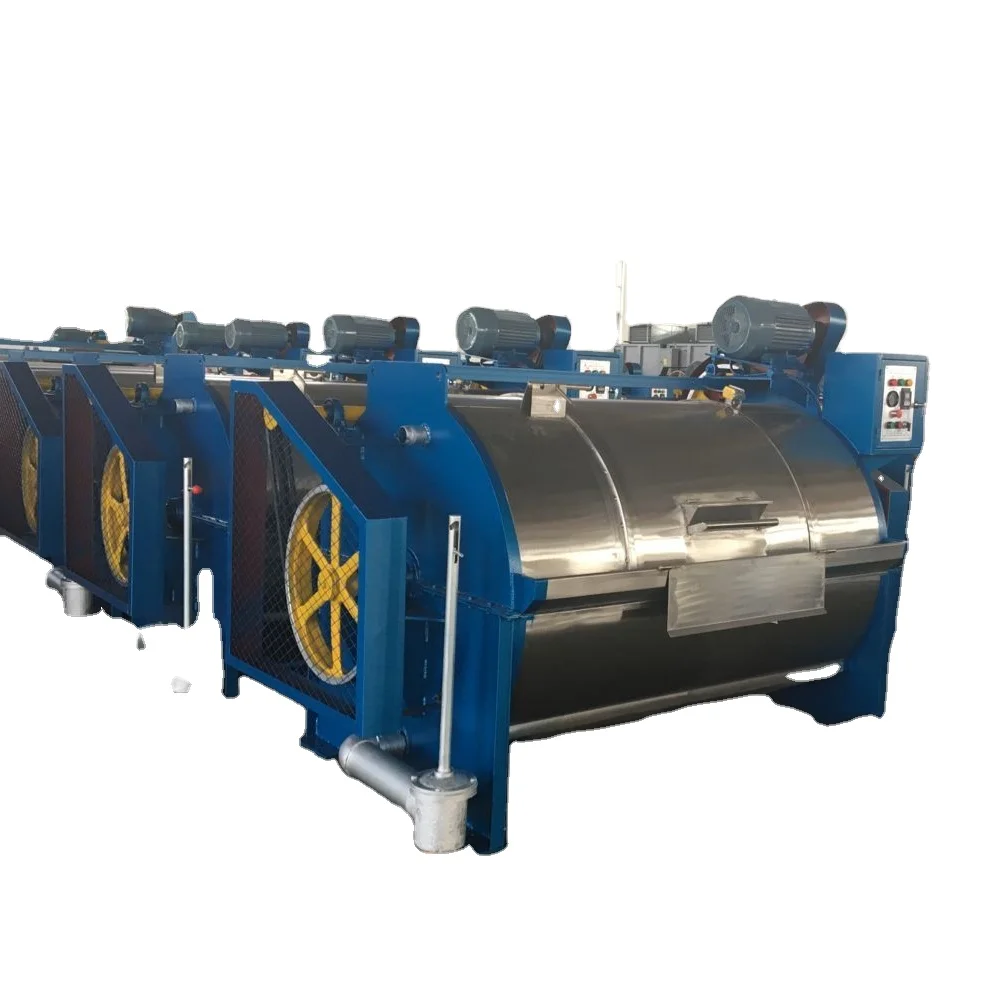 100kg Semi Automatic Commercial Washing Machine Steam Heated Hotel Clothes Industrial Good Prices on Sale