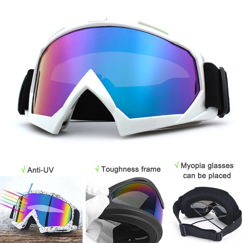 Off-road Goggles Motocross Glasses Motorcycle Sunglasses Man MTB ATV Mask Windproof Protection Skiing Cycling Racing Goggles