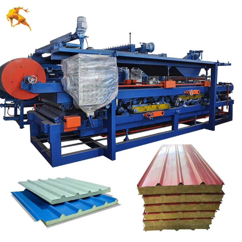 Germany Tech Widely Used Small Non Second Hand EPS Sandwich Plastic Panels Making Machine