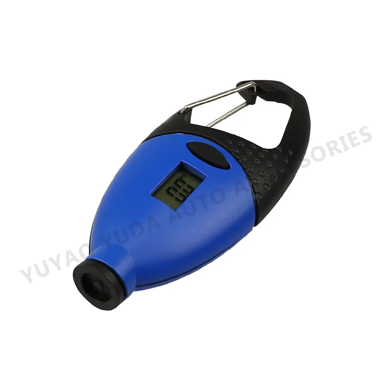 Mini digital tire pressure gauge portable key ring tire pressure measuring pen