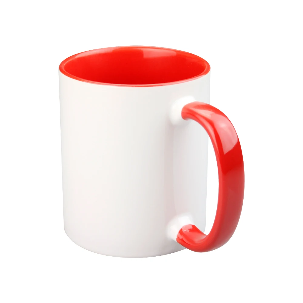 
Sublimation Colorful Ceramic Coffee Mugs Wholesale Custom Blank Porcelain Colorful Mugs for Sublimation China Supplier 