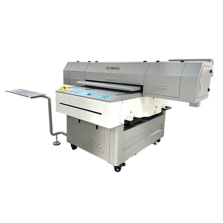 Hancolor UV9060 цифровой светодиодный Ультрафиолетовый планшетный УФ-принтер с 3 головками