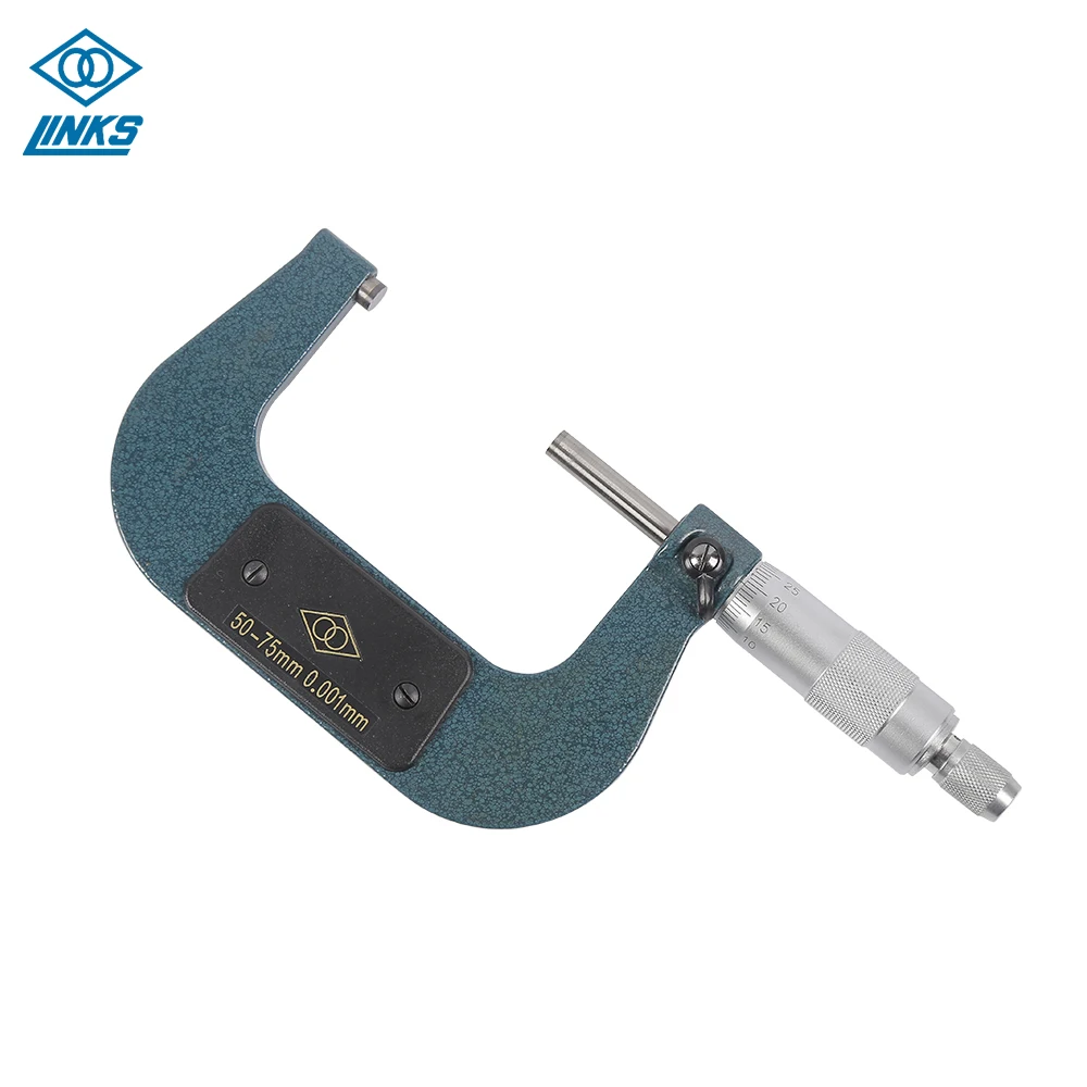 0-25mm 25-50mm 0.001mm high accuracy outside micrometer Mechanical micrometer ruler