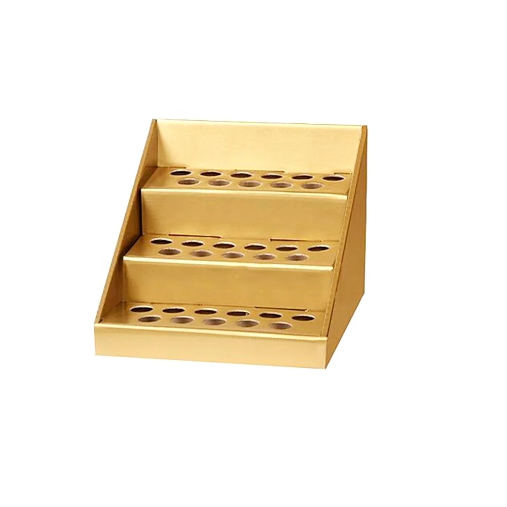 Custom Cardboard / Corrugated Lip Balm Display Packaging Box custom blunt display box