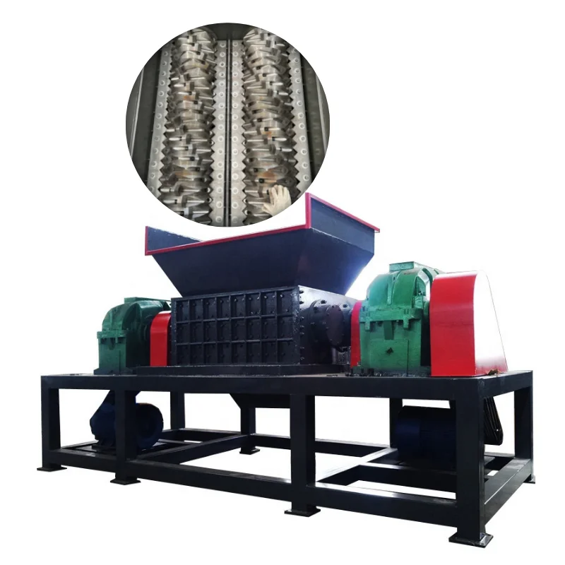 Waste rubber tire energy saving equipment for recycling old tires