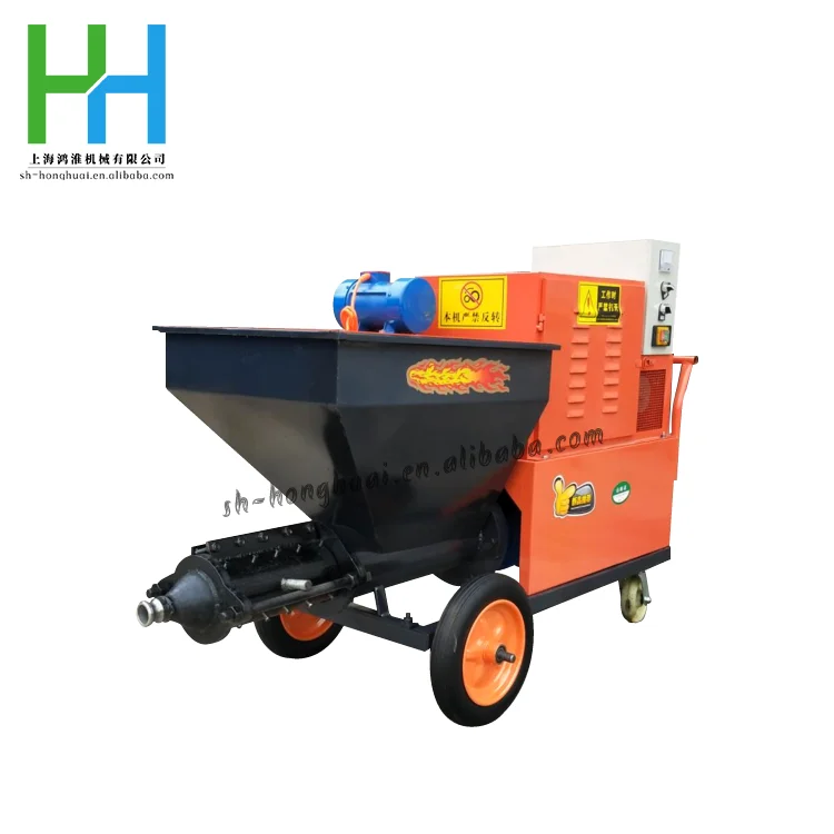 Best selling Putty powder spraying machine building interior exterior walls rapid mortar cement mortar sprayer filling machine