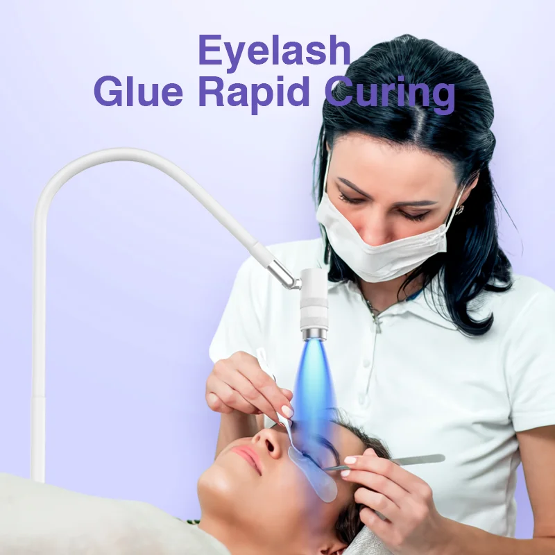 Wholesale Touch Control Power Adjustable Light spot UV Lash Light Professional Salon Floor Led UV Lamp for Nail