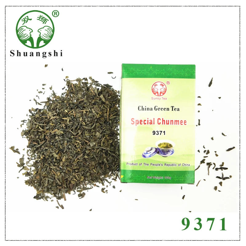  Мятный зеленый чай с завода по производству чая HUBei sunsy китайский chunmee 9371 продажа на африканский
