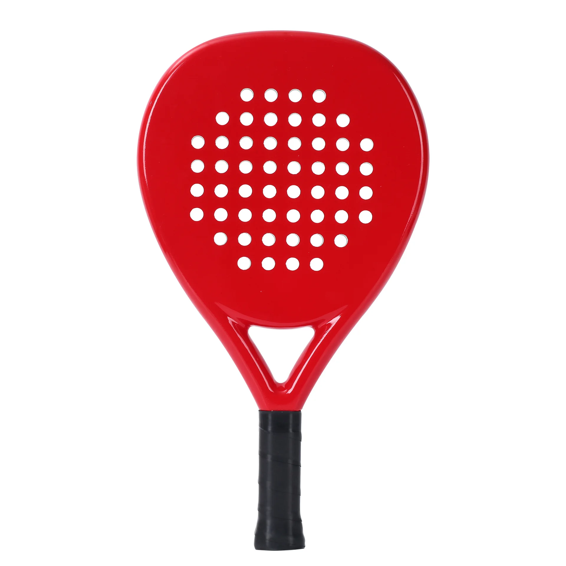 Tennis Paddle Racket Carbon Fiber Surface with EVA Memory Flex Foam Core Diamond Shape POP Paddle Rackets