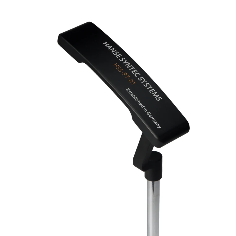 GAMEN right handed black color milled face golf putter competition golf club custom golf putter head