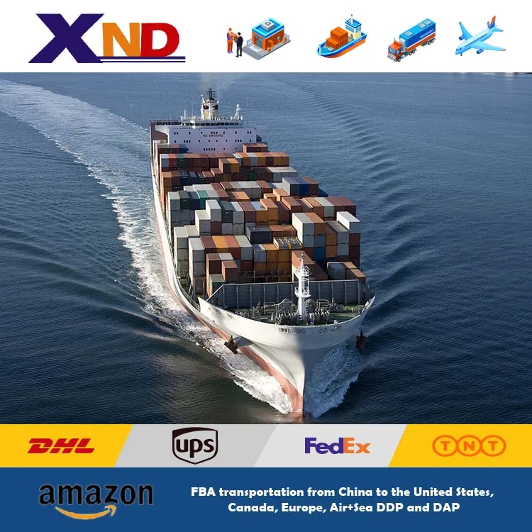 International shipping express Tnt Fedex Ups Dhl freight cheap transport to Europe Amazon Express Service Door