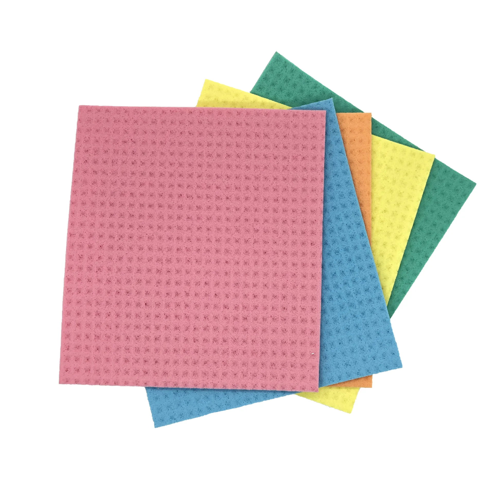 Promotional Wholesale Fashion Eco-friendly Swedish Natural Cellulose Sponge Kitchen Cleaning Cloths Dish Cloths