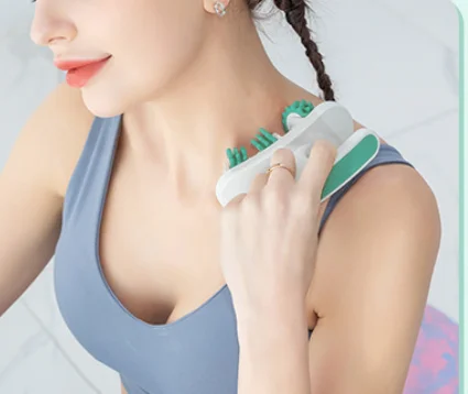 Roller Massager 3D Foam Shaft 360 degree Muscle Roller for Forearm Elbow Leg Neck Trigger Point Massager Tool for Relieve Muscle