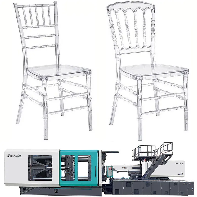 Injection molding machine for manufacturing plastic chairs making machines