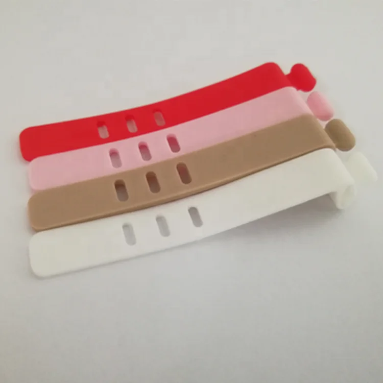 
OEM mobile data cable tie silicone cable tie usb tie cable 