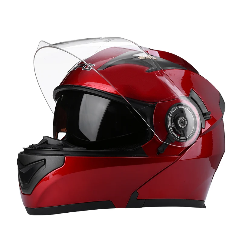 Flip Up Helm Motor Casco Abatible Para Moto Windshield For Helmets Protective Motorrad Enduro Motorcycle Original Classic Helmet