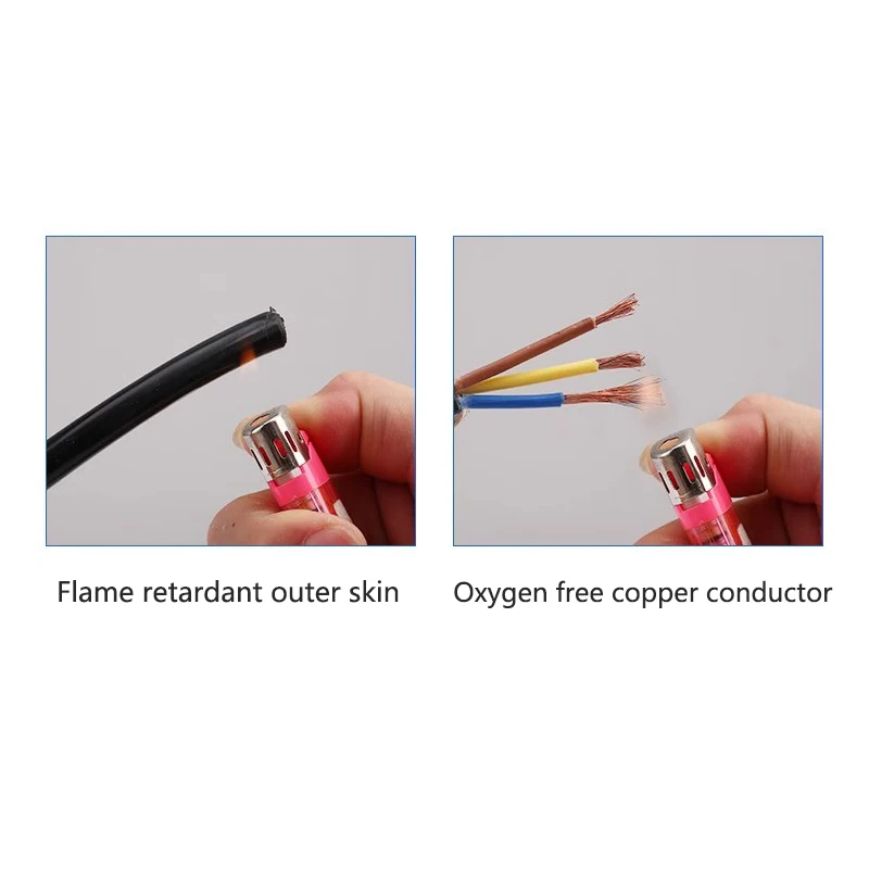 Engineering wire and cable 2 core 3 core outdoor high power household waterproof extension power supply antifreeze