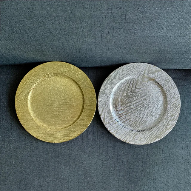 wedding charger plates wholesale elegant charger plates Tableware For Wedding Decoration