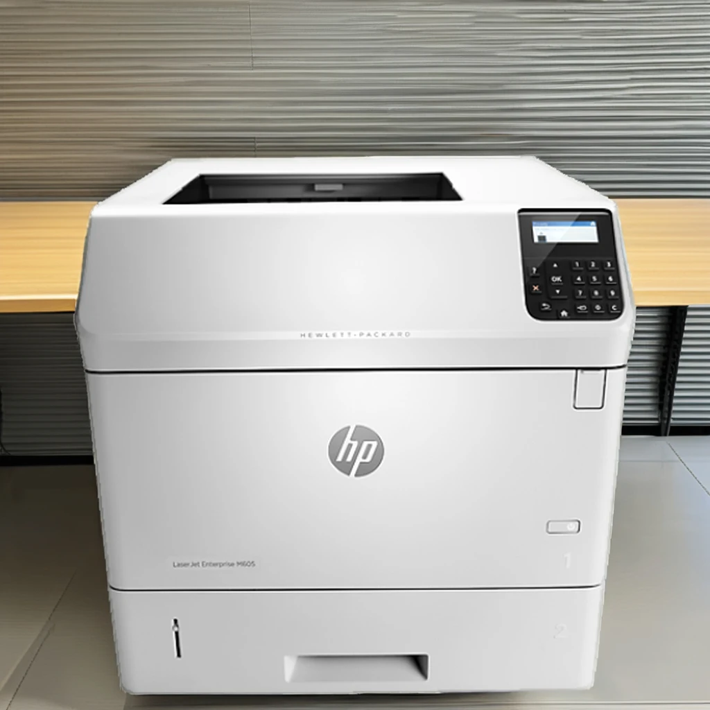 LaserJet Enterprise M605dn Network Monochrome Printer Machine E6B70A-High Quality Digital Duplicator