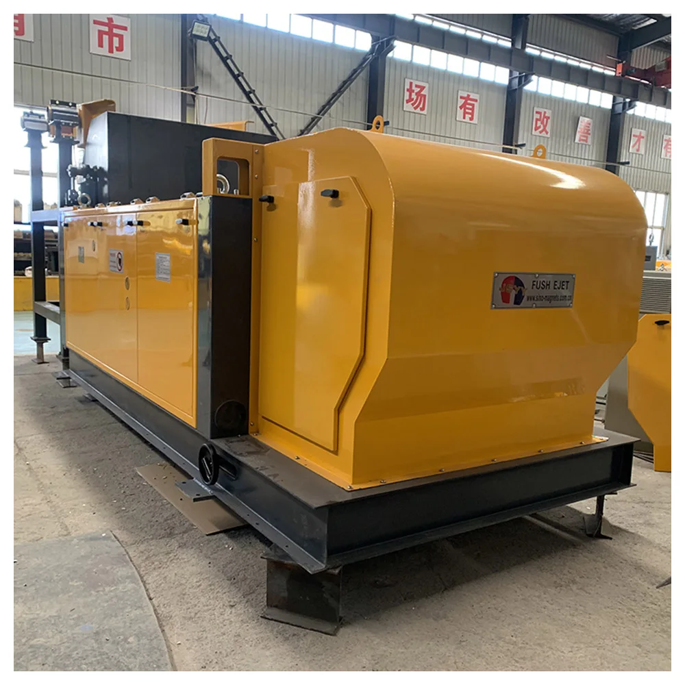 e waste recycling machinery  metal removal equipment for waste treatment eddy current separation aluminum plastic