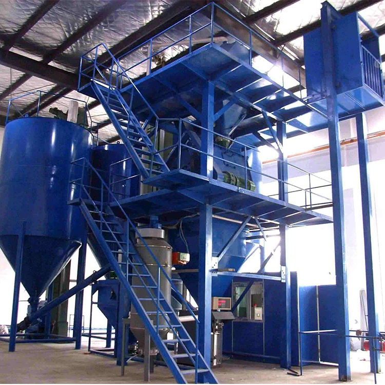 TZS15 высокоэффективный автоматический завод по производству сухих смешанных растворов, продажа в Китае