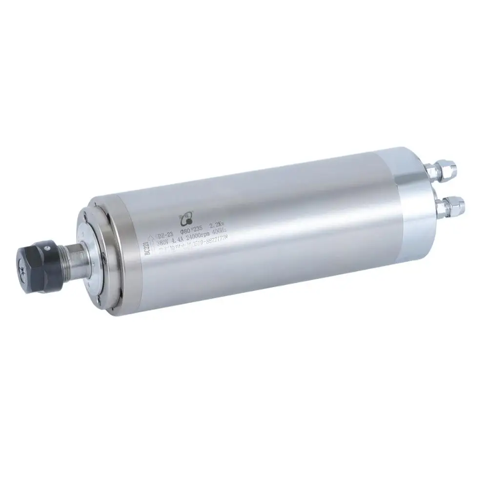 Hqd GDZ-23 80 мм 2.2kw ER20 двигатель быстроходного шпинделя фасонно-фрезерного станка с ЧПУ по дереву резка гравировальный фрезерный станок по дереву