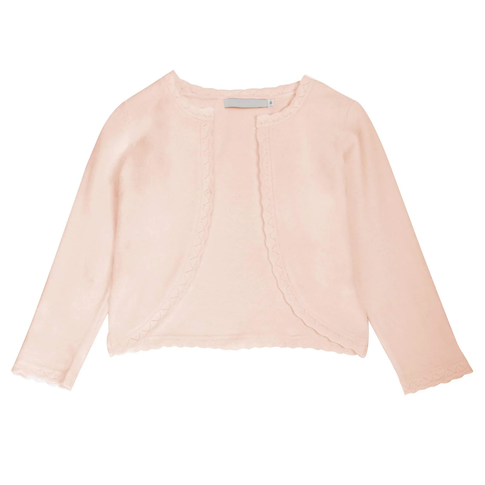 Girls Knit Long Sleeve Open Front Bolero Shrugs