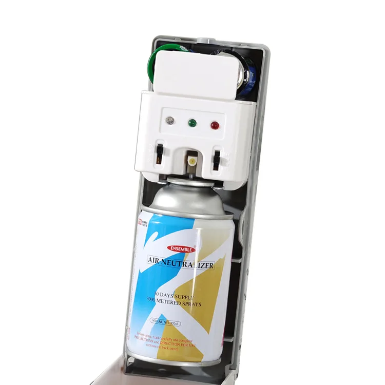 Toilet automatic LCD  Battery Operated Automatic Air Freshener Wall Mounted Perfume Fragrance Spray Aerosol Dispenser