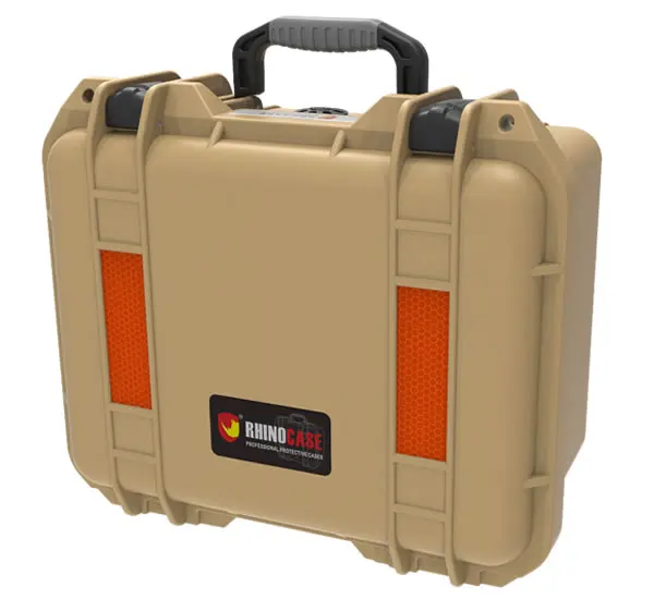 Gun Case Hard Plastic Waterproof Military Case IP67 RPC1319 332 * 283 * 188 mm Plastic Cases With Foam