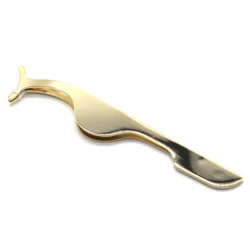 Private Label Logo Eyelash Tweezer Custom Lash Applicator Tool