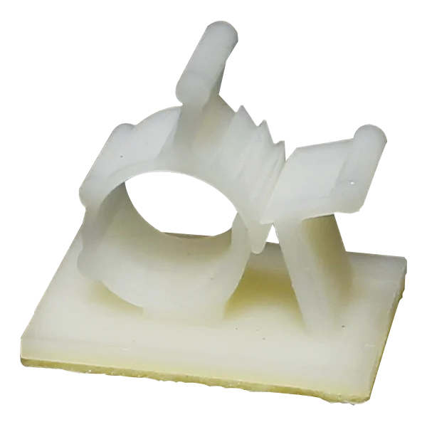 nylon plastic cable clamps with 3M adhesive wire organizer for cable fixing and locking cable clip