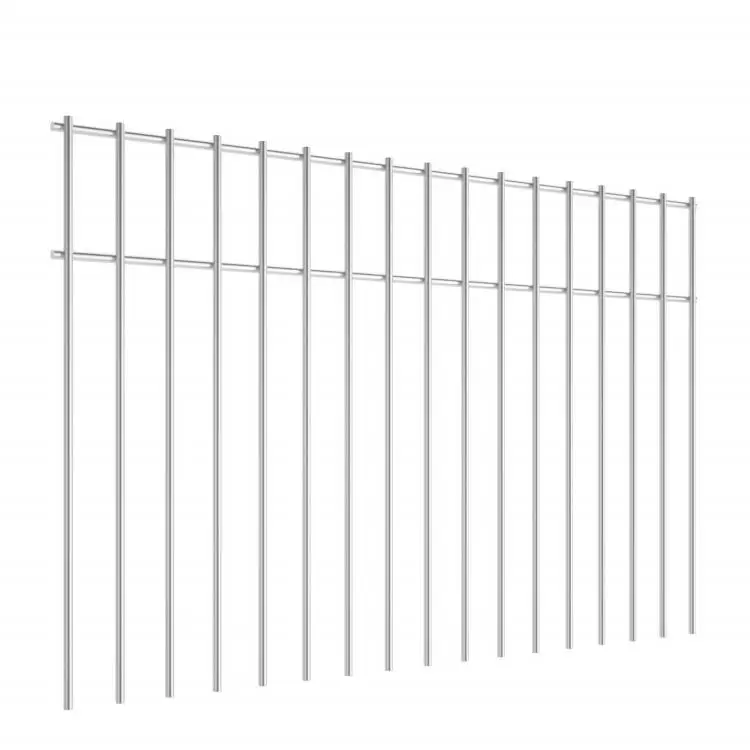 Outdoor no dig garden metal wire garden fencing 24x15inch galvanized animal barrier fence