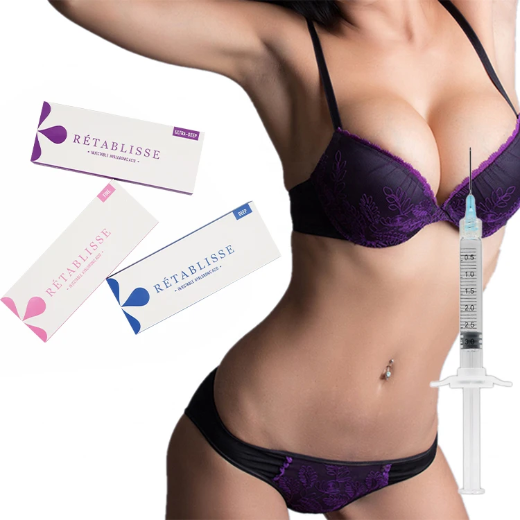 
100ml Hyaluronic acid dermal filler HA breast and buttock injection 