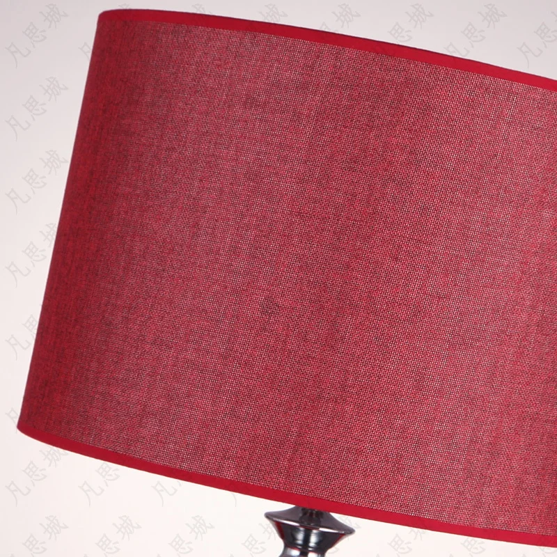 Luxury Glass Desk Lamp Table Lamp Glass with Drum Lampshade for Coffee Table Decor Project