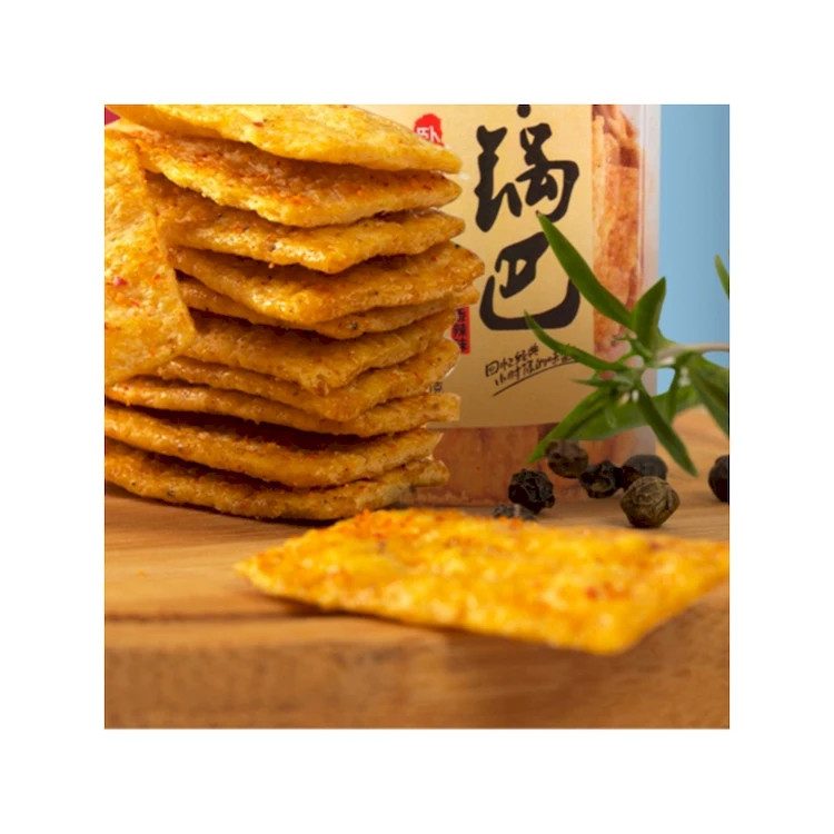 Крекеры Guoba, хрустящие закуски, вкусная еда, закуска